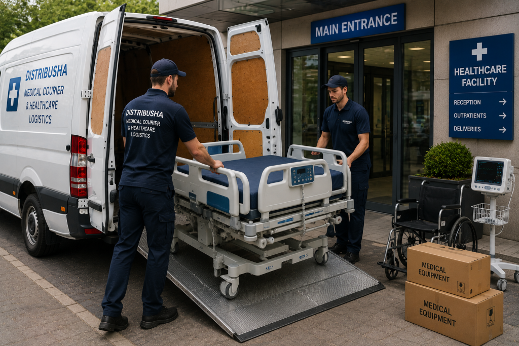 medical equipment courier